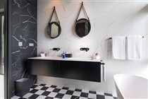 Stylish bathroom design